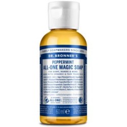 DR. BRONNER´S JABON LIQUIDO menta 60ml.
