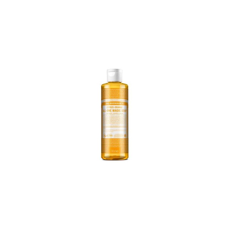 DR. BRONNER´S JABON LIQUIDO citricos 240ml.