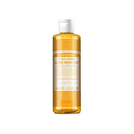 DR. BRONNER´S JABON LIQUIDO citricos 240ml.