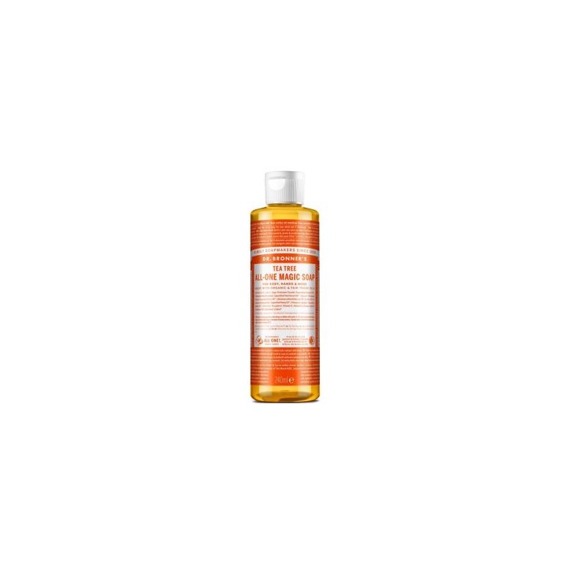 DR. BRONNER´S JABON LIQUIDO arbol del te 240ml.
