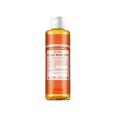 DR. BRONNER´S JABON LIQUIDO arbol del te 240ml.