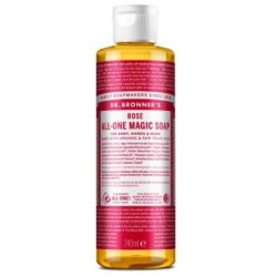 DR. BRONNER´S JABON LIQUIDO rosas 240ml.