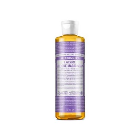 DR. BRONNER´S JABON LIQUIDO lavanda 240ml.