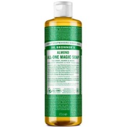 DR. BRONNER´S JABON LIQUIDO almendras 475ml.