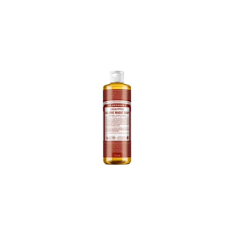 DR. BRONNER´S JABON LIQUIDO eucalipto 475ml. DR. BRONNER´S JABON LIQUIDO eucalipto 475ml.