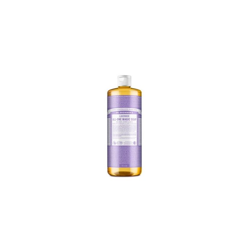 DR. BRONNER´S JABON LIQUIDO lavanda 945ml. DR. BRONNER´S JABON LIQUIDO lavanda 945ml.