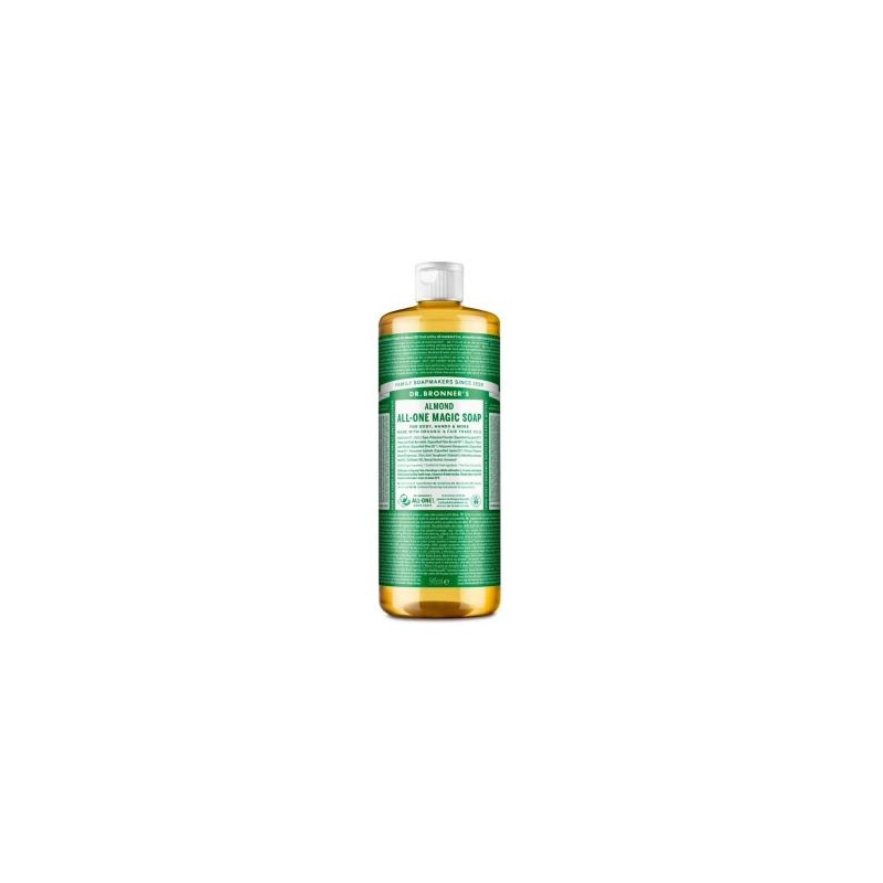 DR. BRONNER´S JABON LIQUIDO almendras 945ml.