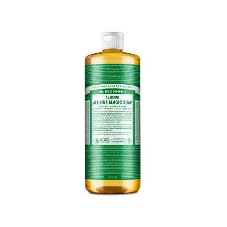 DR. BRONNER´S JABON LIQUIDO almendras 945ml.