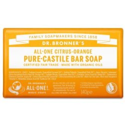 DR. BRONNER´S JABON EN PASTILLA citricos 140gr.