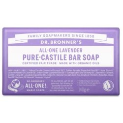 DR. BRONNER´S JABON EN PASTILLA lavanda 140gr.