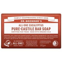 DR. BRONNER´S JABON EN PASTILLA eucalipto 140gr.