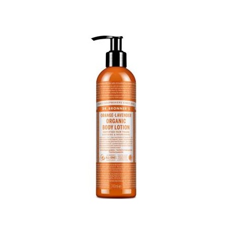 DR. BRONNER´S LOCION CORPORAL naranja-lavanda 240ml.