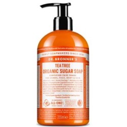 DR. BRONNER´S JABON DE AZUCAR arbol del te 355ml.