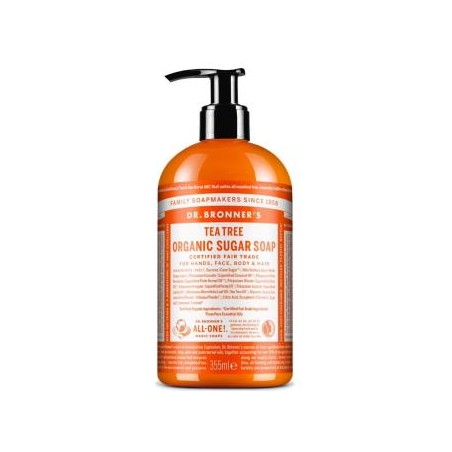DR. BRONNER´S JABON DE AZUCAR arbol del te 355ml.