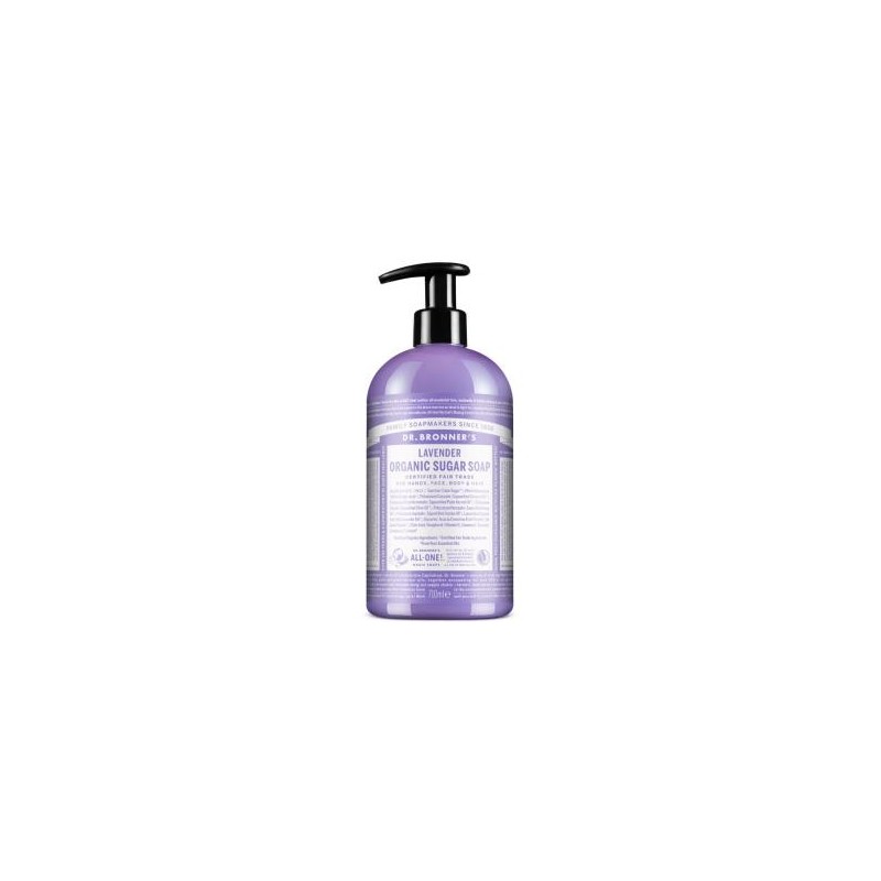 DR. BRONNER´S JABON DE AZUCAR lavanda 710ml.