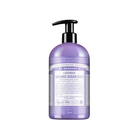 DR. BRONNER´S JABON DE AZUCAR lavanda 710ml.