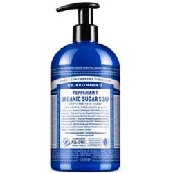 DR. BRONNER´S JABON DE AZUCAR menta 710ml.