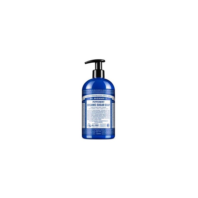 DR. BRONNER´S JABON DE AZUCAR menta 710ml.