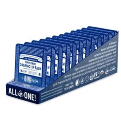 DR. BRONNER´S LAPIZ LABIAL menta PACK 12ud. x 4gr.