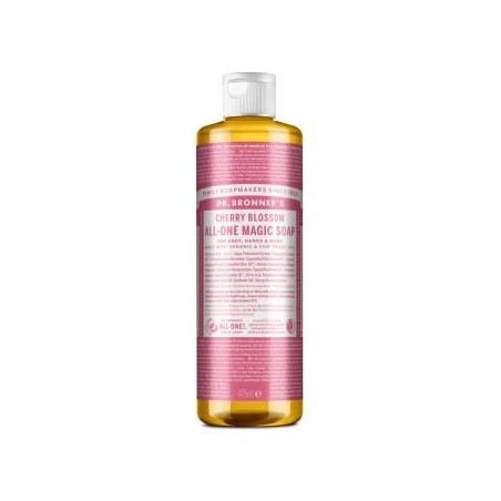DR. BRONNER´S JABON LIQUIDO flor de cerezo 475ml.