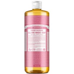 DR. BRONNER´S JABON LIQUIDO flor de cerezo 945ml.