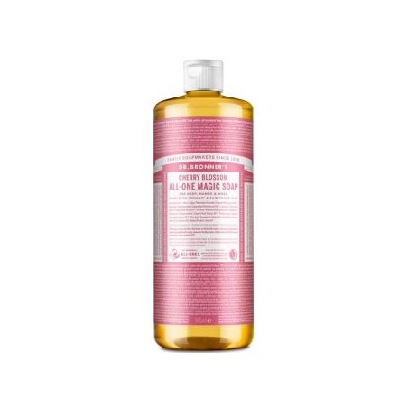 DR. BRONNER´S JABON LIQUIDO flor de cerezo 945ml.