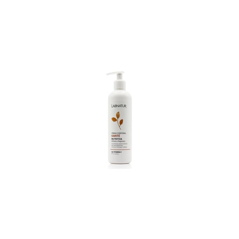 LABNATUR BIO CREMA CORPORAL manteca de karite 300ml. LABNATUR BIO CREMA CORPORAL manteca de karite 300ml.