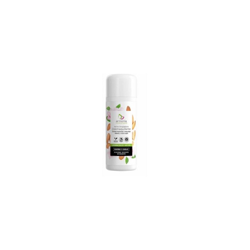 ARMONIA LECHE DE ALMENDRAS desmaquillante 250ml.