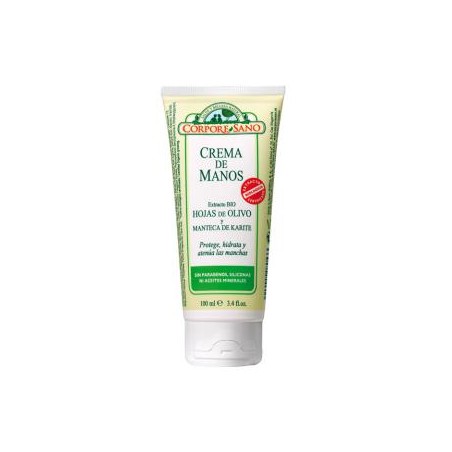 CORPORE SANO CREMA MANOS olivo y karite tubo 100ml.