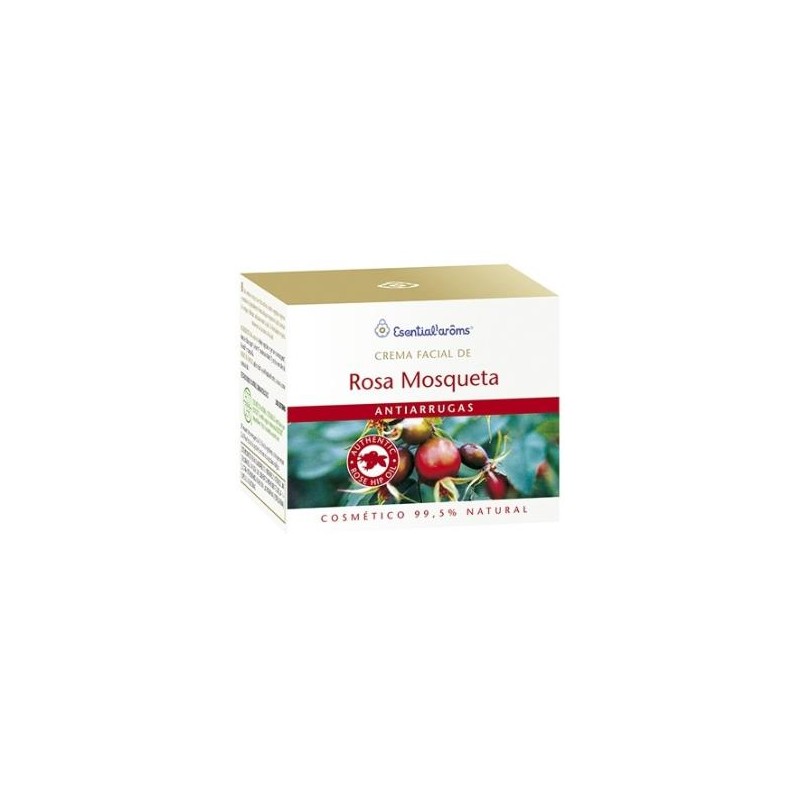ESENTIAL AROMS ROSA MOSQUETA crema facial 50ml. ESENTIAL AROMS ROSA MOSQUETA crema facial 50ml.