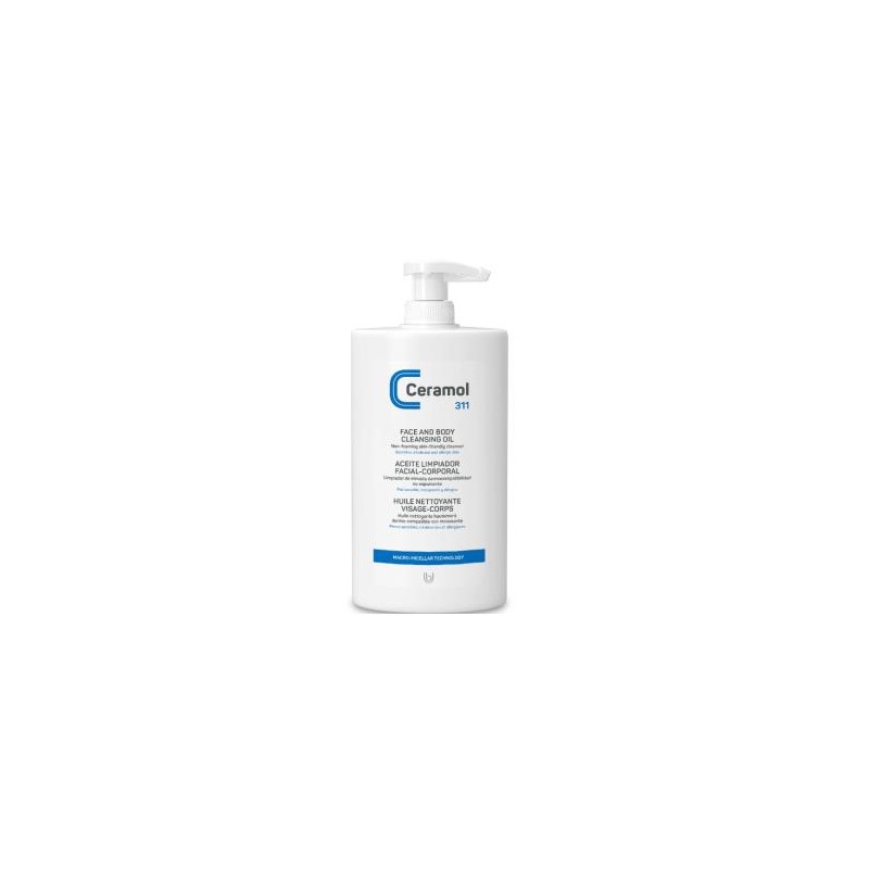 CERAMOL 311 ACEITE LIMPIADOR FACIAL-CORPORAL 400ml