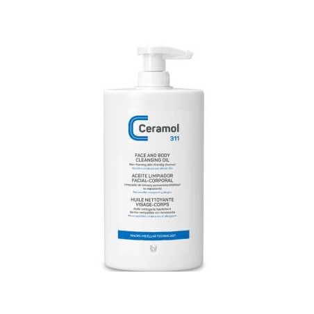 CERAMOL 311 ACEITE LIMPIADOR FACIAL-CORPORAL 400ml