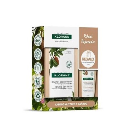 KLORANE PACK CH CUPUAZU 400 ML+ACOND 50 ML**