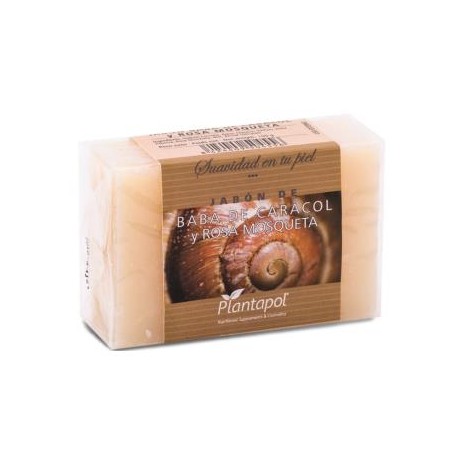 PLANTAPOL JABON NATURAL  baba de caracol y rosa mosq. 100gr.
