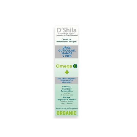 CREMA MANOS Y UÑAS OMEGA-6 con dosificador 250ml.