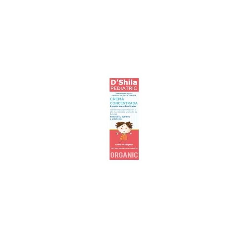 DSHILA PEDIATRIC CREMA CONCENTRADA zonas focalizadas100ml DSHILA PEDIATRIC CREMA CONCENTRADA zonas focalizadas100ml