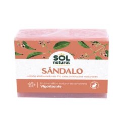 SOLNATURAL JABON EN PASTILLA  de sandalo calmante 100gr.