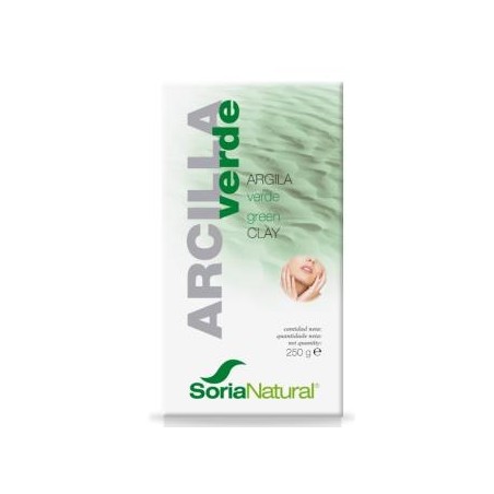 SORIA NATURAL ARCILLA verde 250gr.