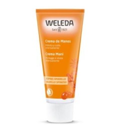 WELEDA CREMA DE MANOS de espino amarillo hidratante 50ml.