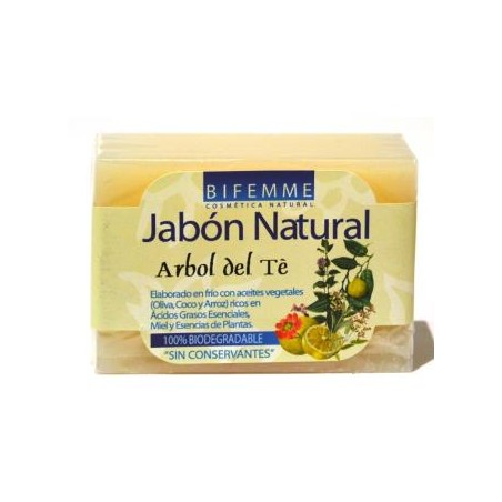 YNSADIET JABON DE ACEITE ARBOL DEL TE 100gr BIFEMME