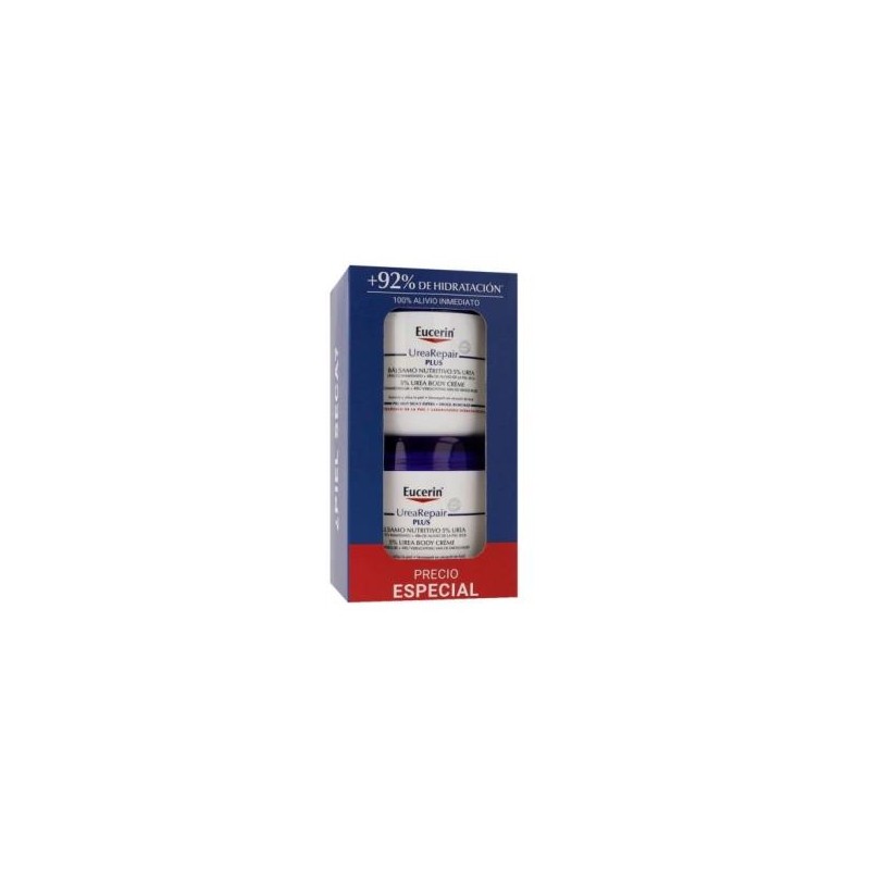 EUCERIN PACK BALSAMO UREA 5 % DUPLO REPAIR 2X450M