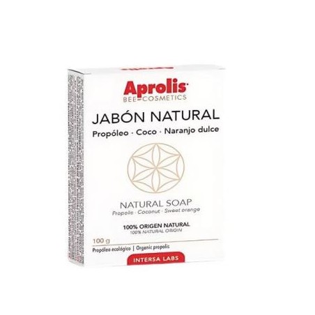 APROLIS JABON NATURAL propoleo coco naranjo dulce 100 gr