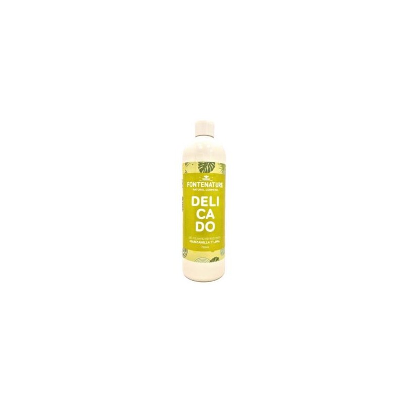 GEL BAÑO DELICADO manzanilla y lima 750ml.