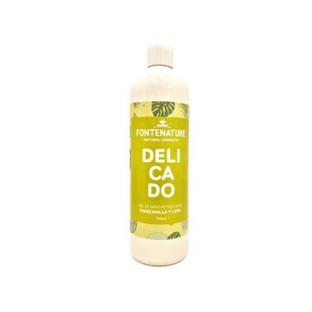 GEL BAÑO DELICADO manzanilla y lima 750ml.