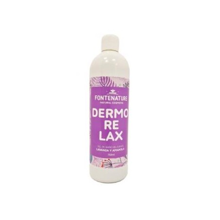 GEL BAÑO DERMORELAX lavanda y amapola 750ml.