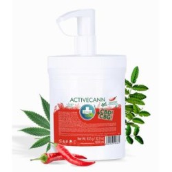ACTIVECANN CBD+CBG gel efecto calor 1 l