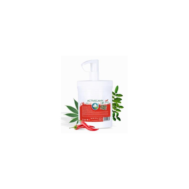 ACTIVECANN CBD+CBG gel efecto calor 1 l ACTIVECANN CBD+CBG gel efecto calor 1 l