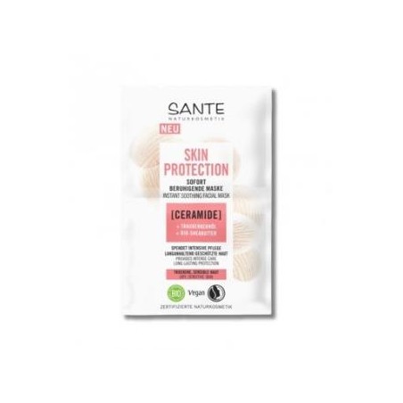 MASCARILLA SKIN PROTECTION CALMANTE ACEITE ALMENDRAS-UVA 8 m