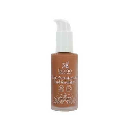 BASE DE MAQUILLAJE FLUIDA  07 Caramel castaño 30 ml BIO