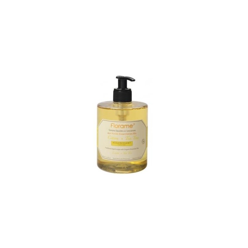 JABON MANOS LIQUIDO DESINFECTANTE limon-arbol te 500 ml JABON MANOS LIQUIDO DESINFECTANTE limon-arbol te 500 ml